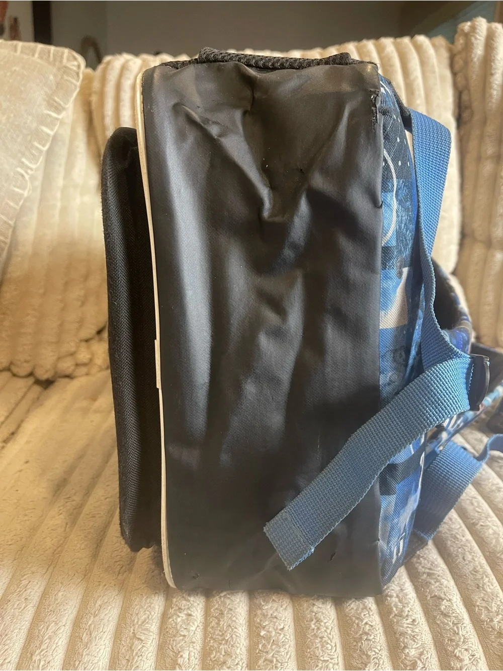 Jurassic World Raptor 3D Dinosaur Backpack Boys School Book Bag Blue